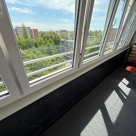 Lejlighed Cozy 9th Floor With Balcony And Free Parking *